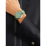 Gucci G Timeless Quartz Green Dial Green Leather Strap Watch For Women - YA1264099 Buy Now By Gucci