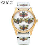 Gucci G Timeless Quartz White Dial White Leather Strap Watch For Women - YA1264109 Buy Now By Gucci