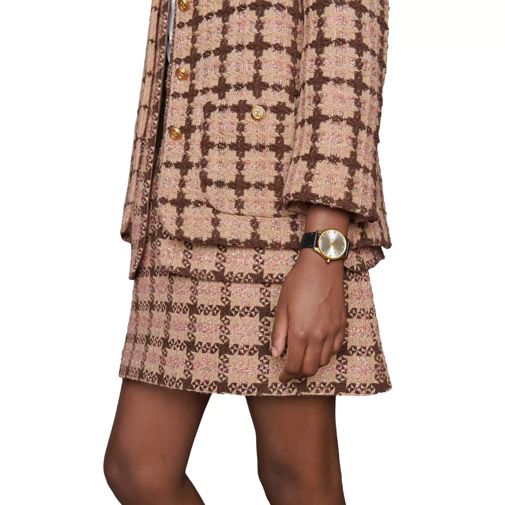 Gucci G Timeless Quartz Silver Dial Black Leather Strap Watch For Women - YA1264181 Buy Now By Gucci