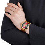Gucci G Timeless Quartz Green & Red Dial Brown Leather Strap Watch For Men - YA126451 Buy Now By Gucci