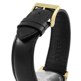 Gucci Le Marche Des Merveilles Quartz Green Dial Black Leather Strap Watch For Women - YA126463 Buy Now By Gucci