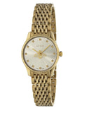 Gucci G Timeless Quartz Mother of Pearl Dial Gold Steel Strap Watch For Women - YA1265021 Buy Now By Gucci