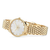 Gucci G Timeless Quartz Mother of Pearl Dial Gold Steel Strap Watch For Women - YA1265021 Buy Now By Gucci