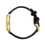 Gucci G Timeless Quartz Silver Dial Black Leather Strap Watch For Women - YA1265023 Buy Now By Gucci
