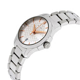 Gucci G Timeless Silver Dial Silver Steel Strap Watch For Women - YA126523 Buy Now By Gucci