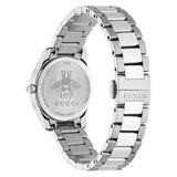 Gucci G Timeless White Dial Silver Steel Strap Watch For Women - YA126572A Buy Now By Gucci