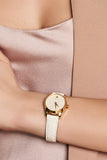 Gucci G Timeless Quartz White Dial White Leather Strap Watch For Women - YA126580A Buy Now By Gucci