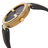 Gucci Interlocking Special Edition Grammy Black Dial Black Leather Strap Watch For Men - YA133208 Buy Now By Gucci