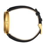 Gucci G Interlocking Grammy Special Edition Black Dial Black Leather Strap Watch For Men - YA133212 Buy Now By Gucci