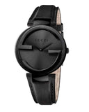 Gucci Interlocking G Black Dial Watch For Women - YA133302 Buy Now By Gucci