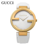 Gucci Interlocking Latin Grammy Special Edition Gold Watch For Women - YA133313 Buy Now By Gucci