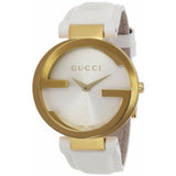 Gucci Interlocking Latin Grammy Special Edition Gold Watch For Women - YA133313 Buy Now By Gucci