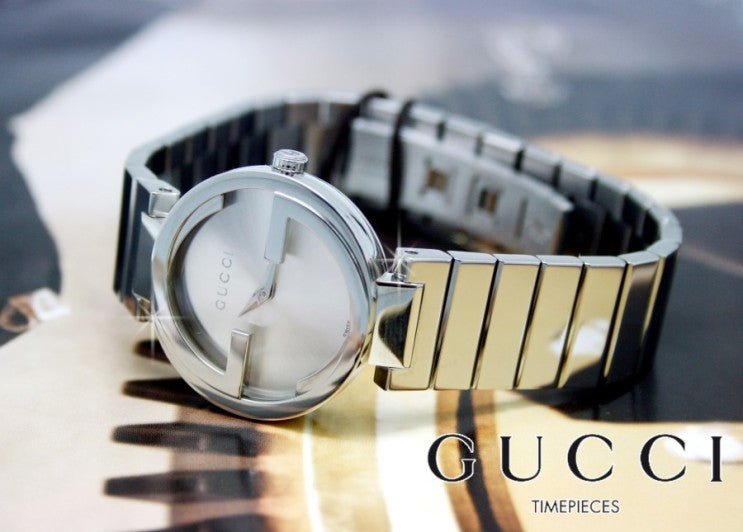 Gucci G Interlocking Silver Dial Silver Steel Strap Watch For Women - YA133503 Buy Now By Gucci