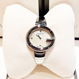 Gucci Guccissima Diamonds Mother of Pearl Dial Silver Steel Strap Watch For Women - YA134303 Buy Now By Gucci