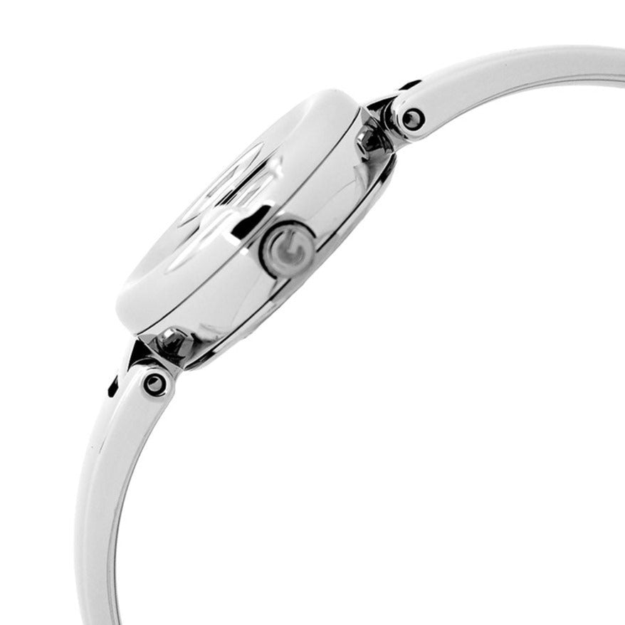 Gucci Guccissima Quartz Silver Dial Silver Steel Strap Watch For Women - YA134502 Buy Now By Gucci