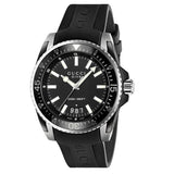 Gucci Dive Analog Quartz Black Dial Black Rubber Strap Watch For Men - YA136204 Buy Now By Gucci