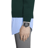 Gucci Dive Snake Black Dial Silver Steel Strap Watch For Men - YA136218 Buy Now By Gucci