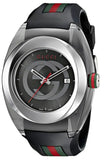 Gucci Sync XXL Quartz Black Dial Black Rubber Strap Watch For Men - YA137101 Buy Now By Gucci
