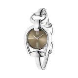 Gucci Horsebit Collection Quartz Brown Dial Silver Steel Strap Watch For Women - YA139501 Buy Now By Gucci