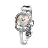 Gucci Horsebit Collection Diamonds Mother of Pearl Dial Silver Steel Strap Watch For Women - YA139505 Buy Now By Gucci