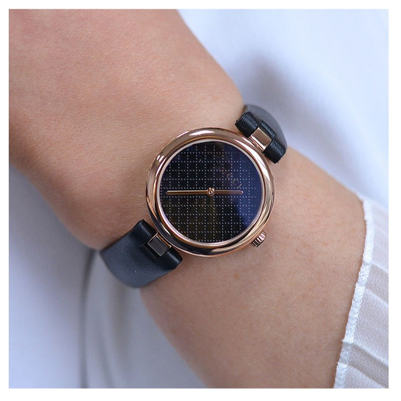 Gucci Diamantissima Quartz Black Dial Black Leather Strap Watch for Women - YA141401 Buy Now By Gucci