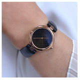 Gucci Diamantissima Quartz Black Dial Black Leather Strap Watch for Women - YA141401 Buy Now By Gucci