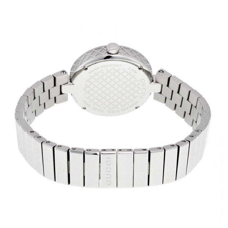 Gucci Diamantissima Quartz White Dial Silver Steel Strap Watch For Women - YA141402 Buy Now By Gucci