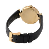 Gucci Diamantissima Quartz Mother of Pearl Dial Black Leather Strap Watch for Women - YA141404 Buy Now By Gucci