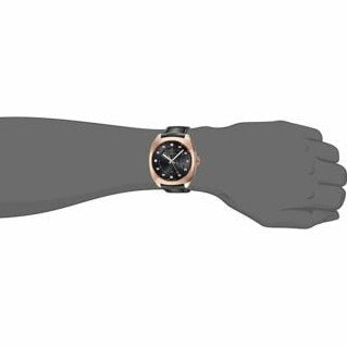 Gucci GG2570 Quartz Black Dial Black Leather Strap Watch For Men - YA142309 Buy Now By Gucci