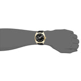 Gucci GG2570 Black Dial Black Leather Strap Watch For Men - YA142310 Buy Now By Gucci
