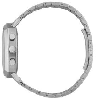 Gucci Grip Quartz Chronograph Red Dial Silver Steel Strap Watch For Men - YA157303 Buy Now By Gucci