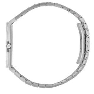 Gucci 25H Quartz Gold Dial Silver Steel Strap Watch for Women - YA163403 Buy Now By Gucci