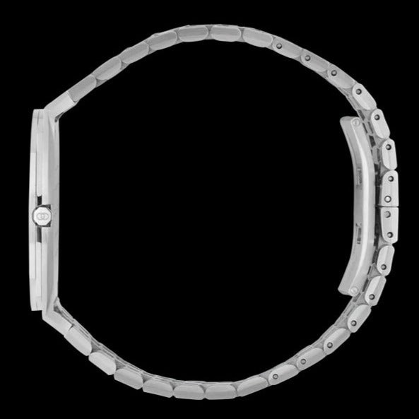 Gucci 25H Quartz Silver Dial Silver Steel Strap Watch For Women - YA163402 Buy Now By Gucci