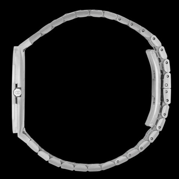 Gucci 25H Quartz Silver Dial Silver Steel Strap Unisex Watch - YA163407 Buy Now By Gucci