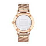 Coach Perry Silver Dial Rose Gold Mesh Bracelet Watch for Women - 14503386 Buy Now By Coach