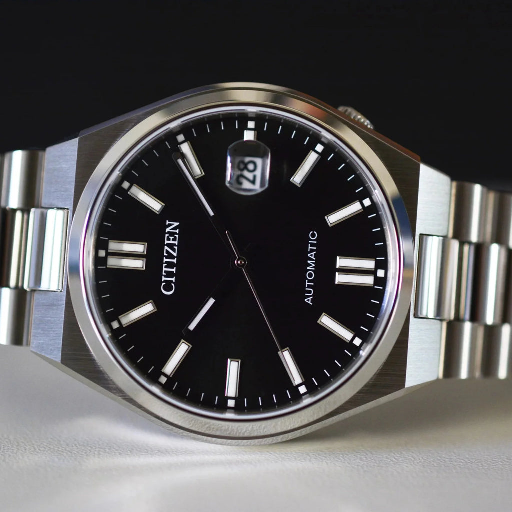 Citizen Tsuyosa Automatic Black Dial Silver Steel Strap Watch For Men - NJ0150-81E Buy Now By Citizen