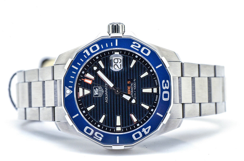 Tag Heuer Aquaracer Blue Dial Watch for Men - WAY211C.BA0928 Buy Now By Tag Heuer
