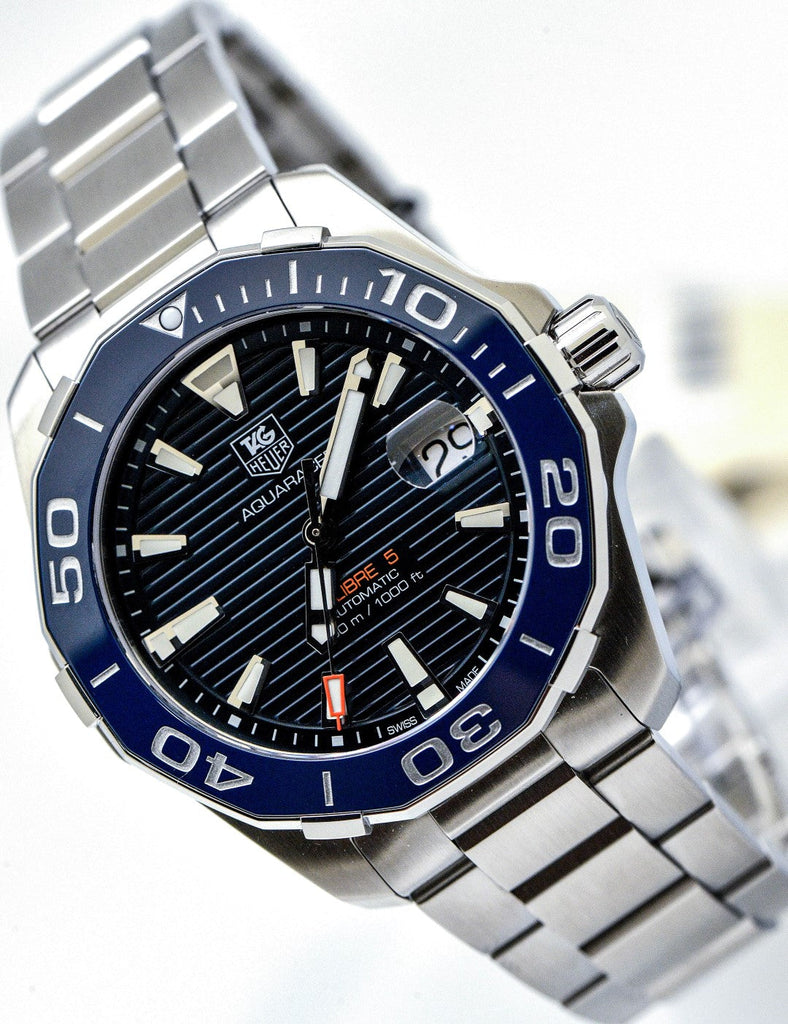 Tag Heuer Aquaracer Blue Dial Watch for Men - WAY211C.BA0928 Buy Now By Tag Heuer