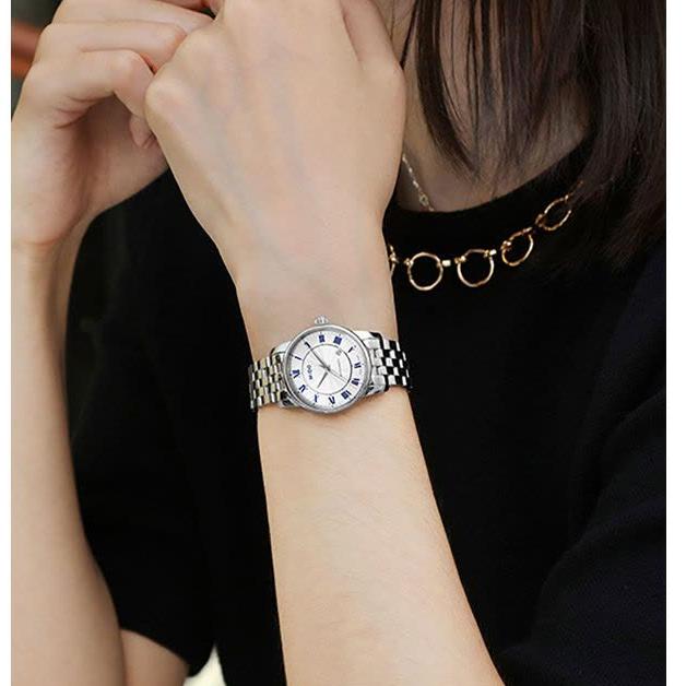 Mido Baroncelli III Automatic Silver Dial Silver Steel Strap Watch For Women - M7600.4.21.1 Buy Now By Mido