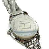 Tommy Hilfiger Oliver Quartz Blue Dial Silver Mesh Bracelet Watch for Men - 1791302 Buy Now By Tommy Hilfiger