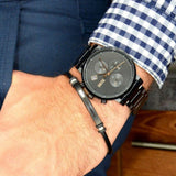 Hugo Boss Navigator Chronograph Blue Dial Blue Mesh Bracelet Watch for Men - 1513538 Buy Now By Hugo Boss