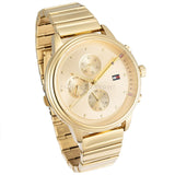 Tommy Hilfiger Blake White Dial Gold Steel Strap Watch for Women - 1781905 Buy Now By Tommy Hilfiger