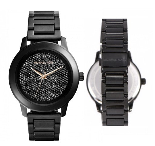 Michael Kors Kinley Silver Dial Black Steel Strap Watch for Women - MK5999 Buy Now By Michael Kors