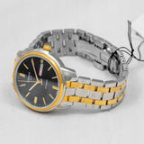 Tissot Automatics III Day Date Black Dial Two Tone Steel Strap Watch For Men - T065.430.22.051.00 Buy Now By Tissot