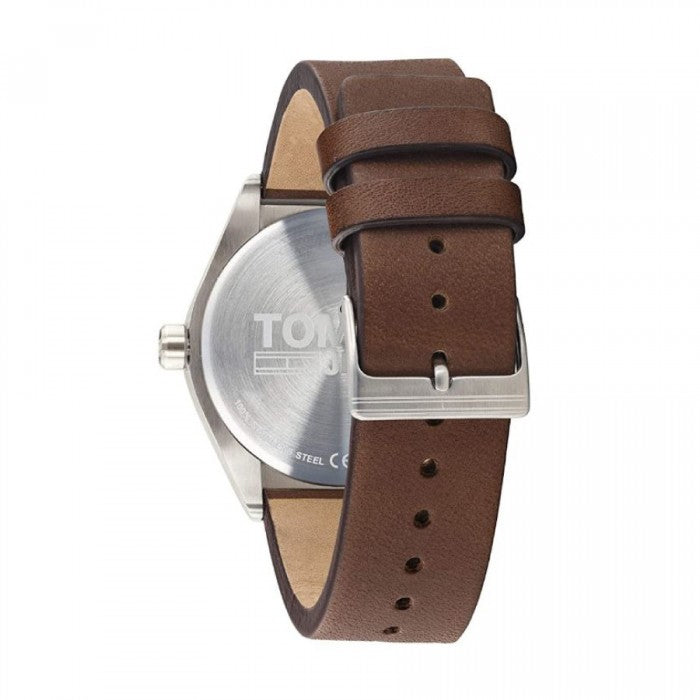 Tommy Hilfiger Monogram Pop Quartz Silver Dial Brown Leather Strap Watch For Men - 1791772 Buy Now By Tommy Hilfiger