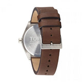 Tommy Hilfiger Monogram Pop Quartz Silver Dial Brown Leather Strap Watch For Men - 1791772 Buy Now By Tommy Hilfiger