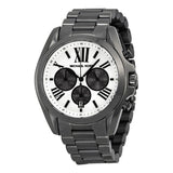 Michael Kors Bradshaw Chronograph Quartz White Dial Grey Steel Strap Watch For Men - MK5952 Buy Now By Michael Kors
