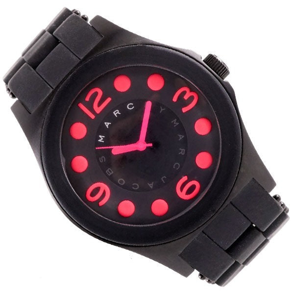Marc Jacobs Pelly Black Dial Black Silicone Strap Watch for Women - MBM2529 Buy Now By Marc Jacobs