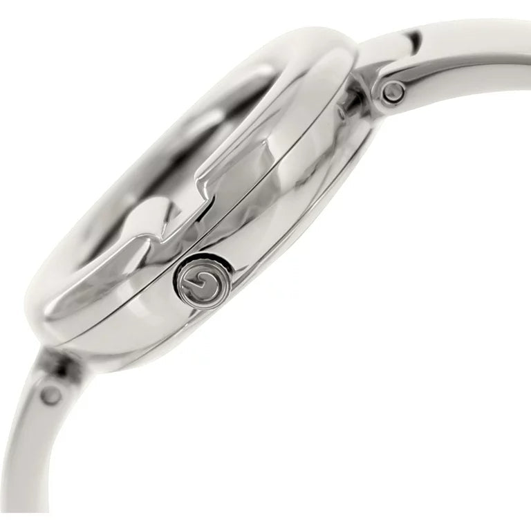 Gucci Guccissima Black Dial Silver Steel Strap Watch For Women - YA134301 Buy Now By Gucci