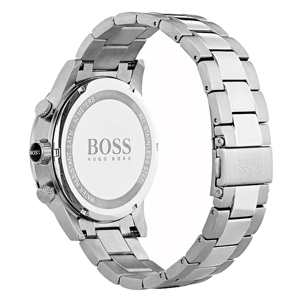 Hugo Boss Rafale Competitive Sport Silver Dial Silver Steel Strap Watch for Men - 1513511 Buy Now By Hugo Boss